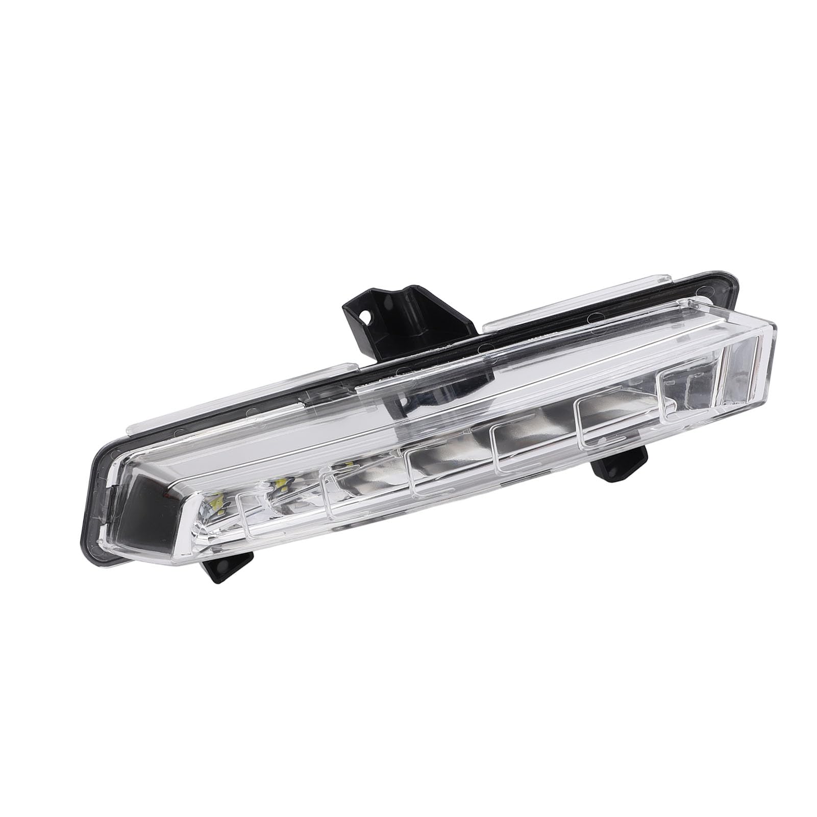 Tbest Światło na Zderzak LED o Wysokiej Jasności DRL Kierunkowskaz Lampa Przeciwmgielna do IV 2016 do 2019 Biała 12V (Po lewej: 266051034R)