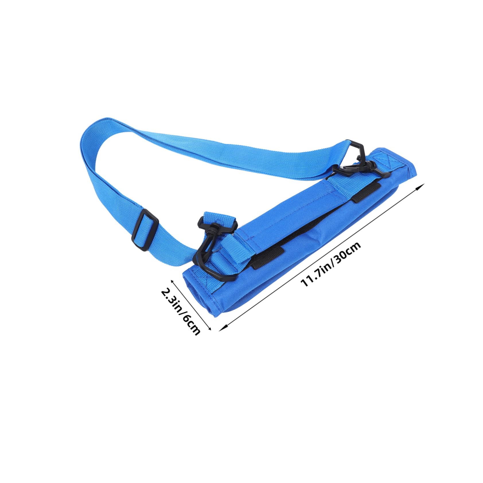 GANAZONO Lightweight Golf Bag Organizer for Travel and Outdoor Practice Durable Multiple Compartments Comfortable Shoulder Strap Blue Golf Bag Accessories for Men