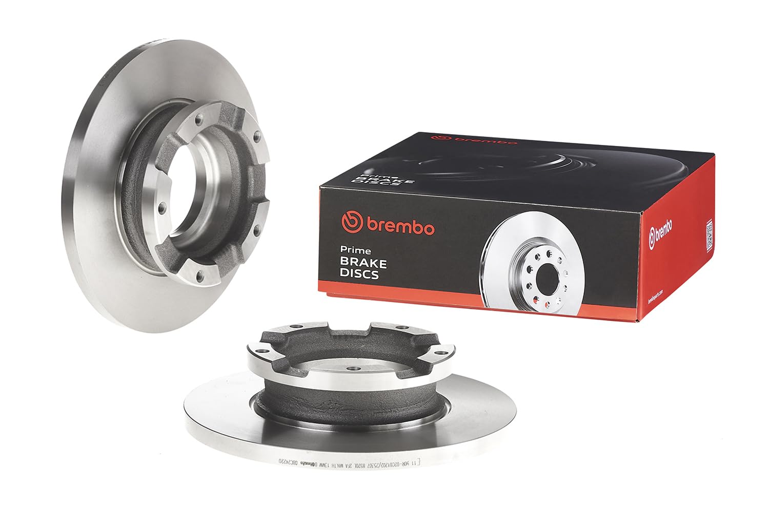 2x Brake Discs Pair Solid Rear 288mm 08.C242.20 Brembo Set 1764283 BK212A097BA