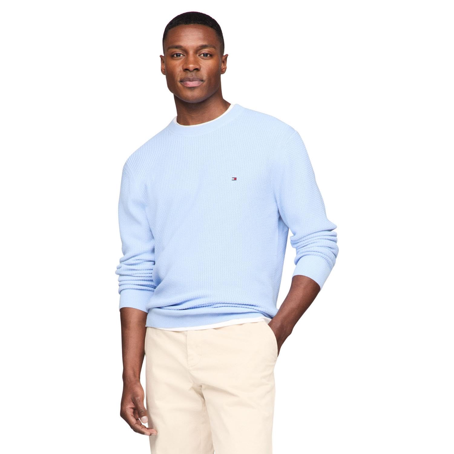 Tommy Hilfiger Waffle Knit Crewneck
