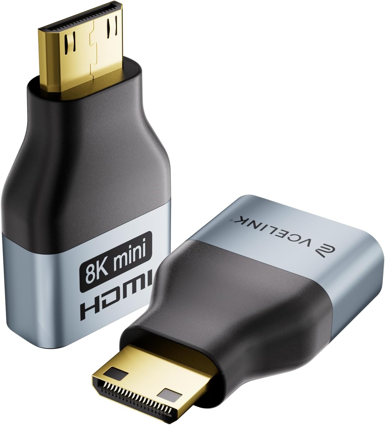 Adaptador Mini HDMI a HDMI VCE 8K@60Hz/4K@120Hz Negro