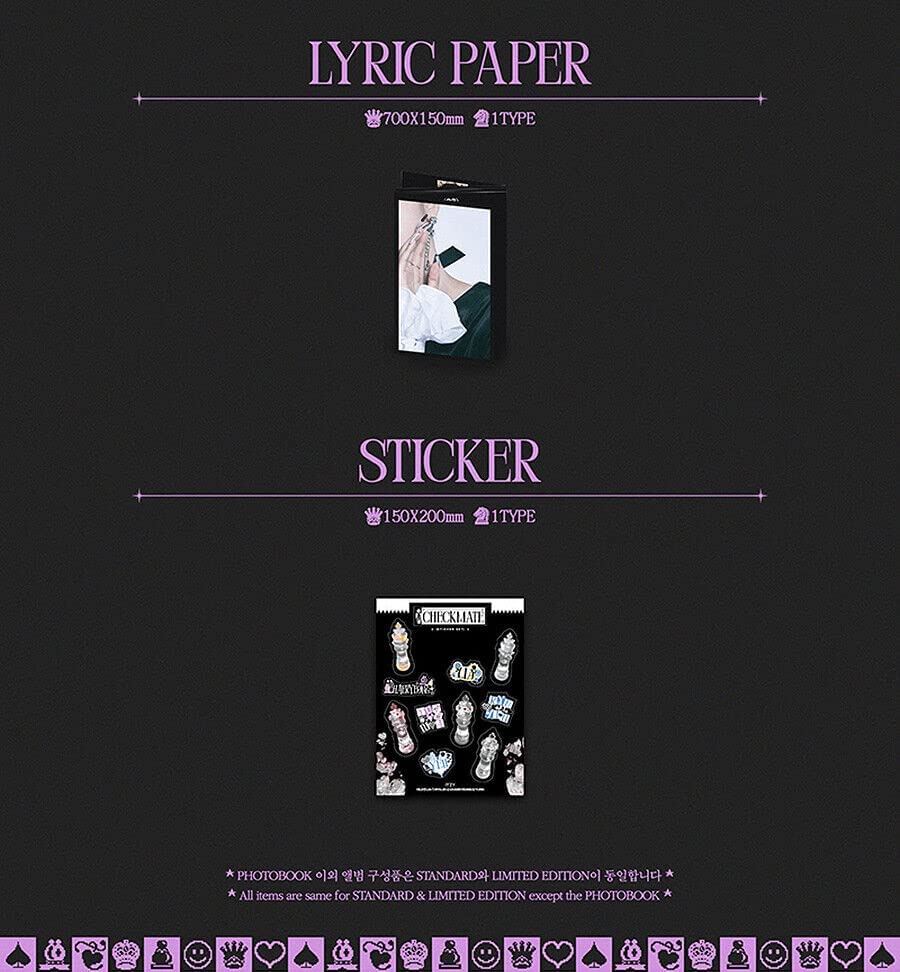 Vista 4 de ITZY - CHECKMATE Standard Edition CHAERYEONG Cover incl Pre-Order Benefit Extra Photocards