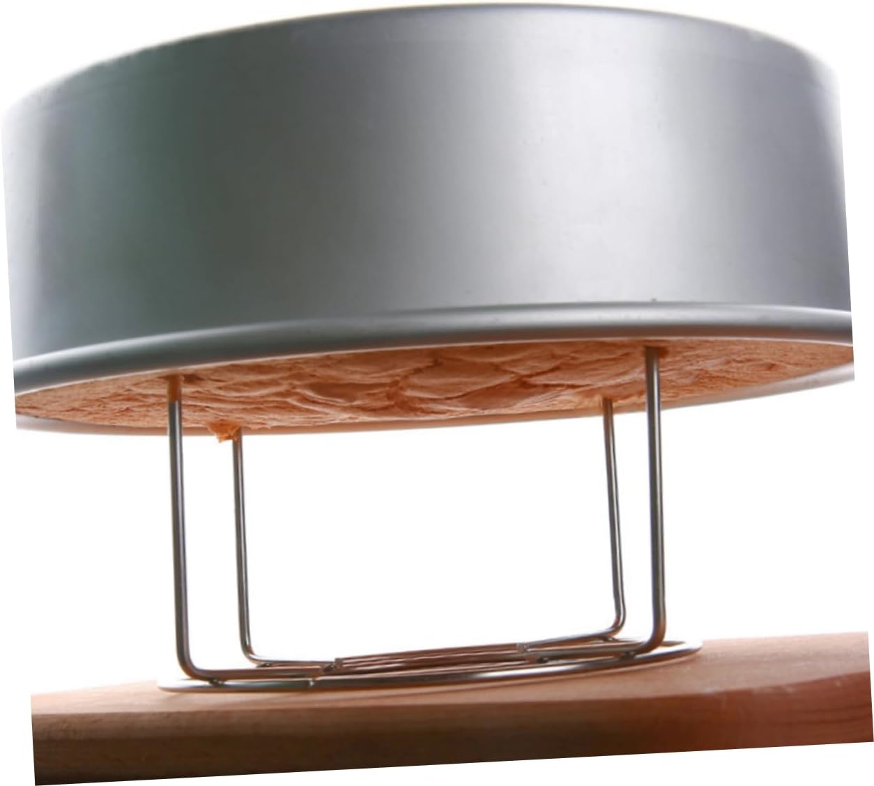 Garneck 2pcs Stainless Steel Round Steamer Rack Diameter Cake Cooling Stand Dishwasher for Cooling Cakes More for Efficient Air Circulation