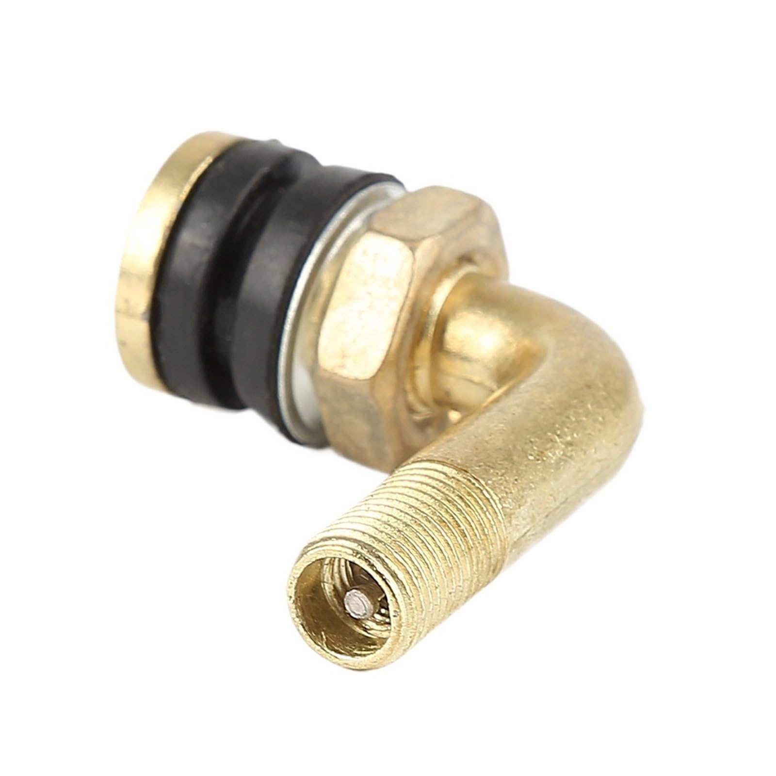 Adaptateur d'angle 90 de tige de valve pour faciliter le gonflage des pneus