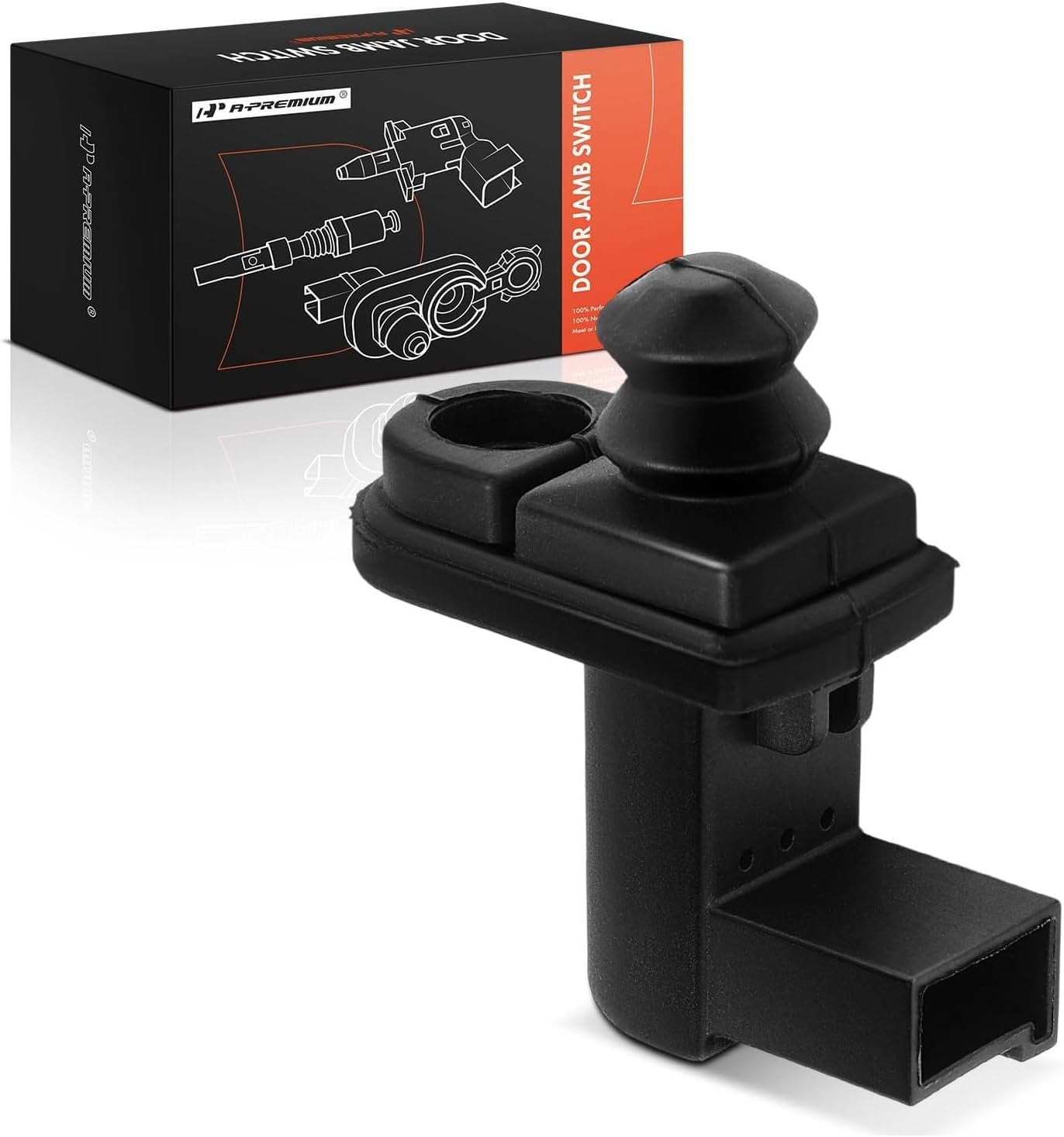 A-Premium Door Jamb Switch Compatible with Ford F-150 F-250 F150 F250 1992-1996, F-350 F350 1992-1997, F-Super Duty 1992-1997, Bronco 1993-1996