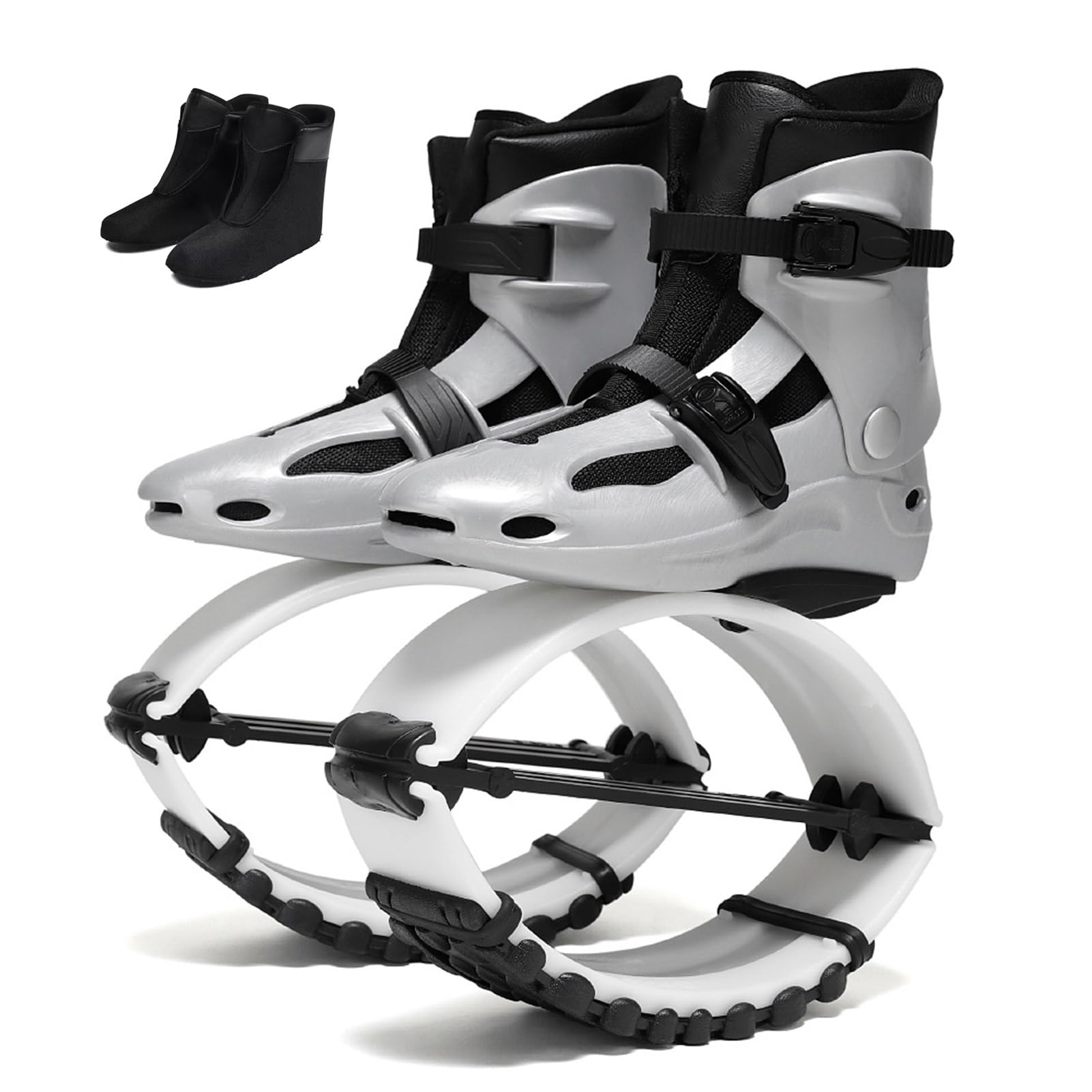 Kangaroo Jumping Shoes, Jump Shoes Sports Moon, Unisex Anti-Gravity Running ， Suitable for Feet Between 21.5 and 27cm