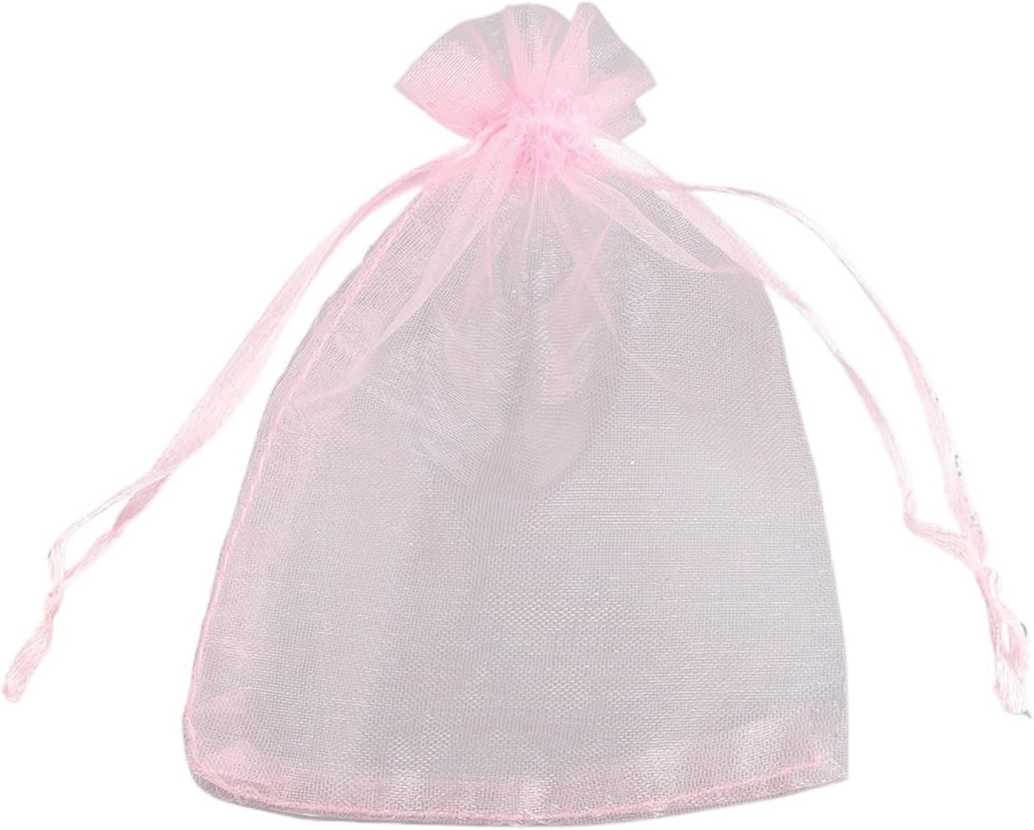 100pcs Fruit Grow Protection Bags Orchard Mesh Vegetable Plant Bags Grow Bags(Light Rose red,13x18cm)