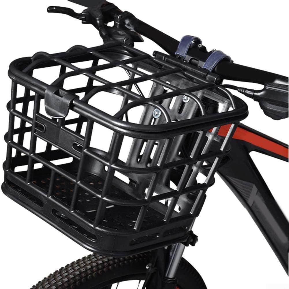 Cesto Bici Anteriore Ferro 27cm con Coperchio