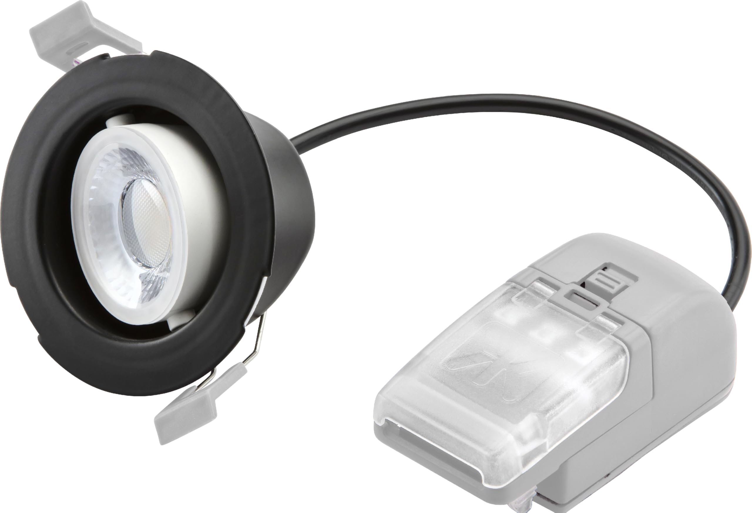 Knightsbridge CyroLED Tilt- Fire Rated IP65 Downlight with 2 x Wattage and 4 x CCT (No Bezel)