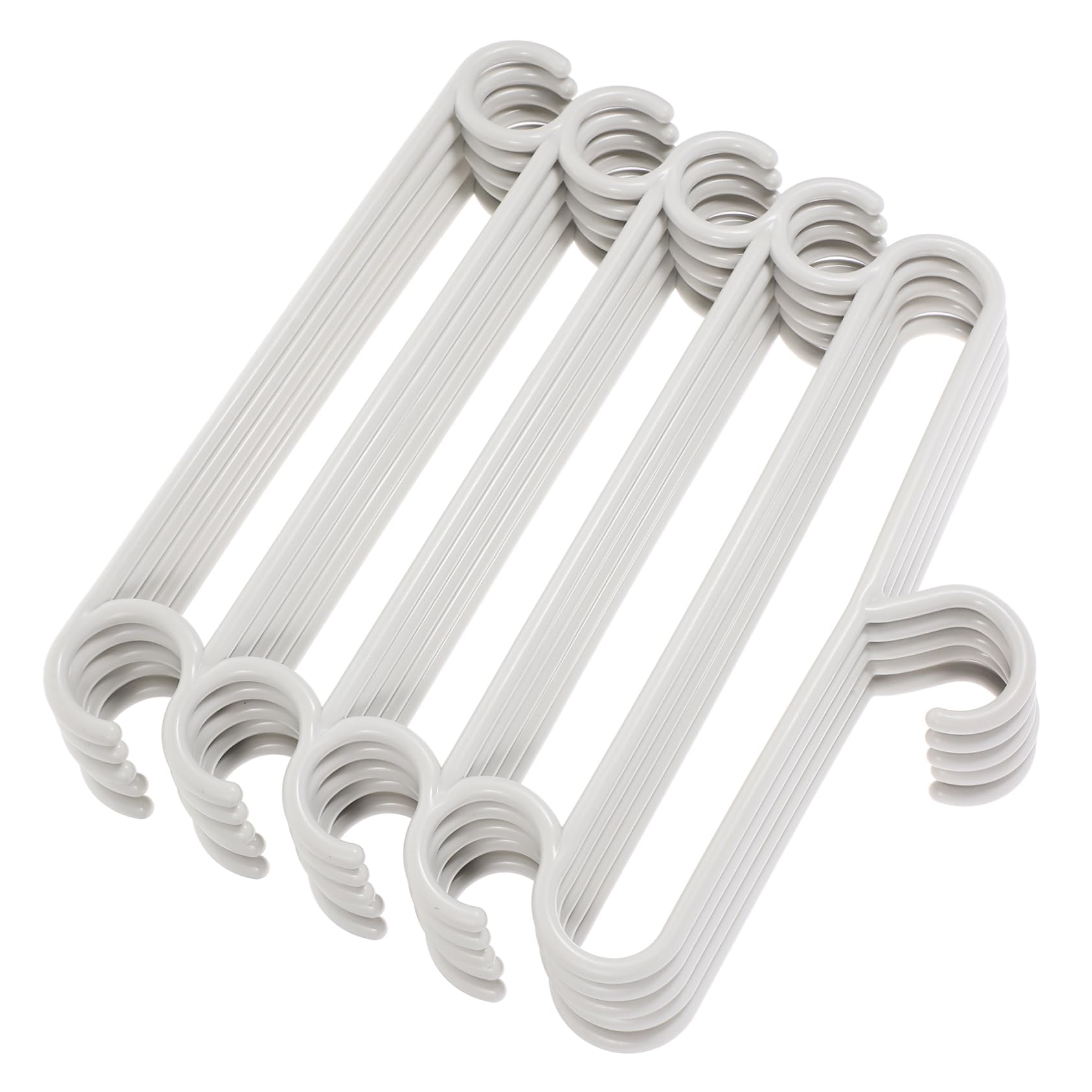 5stücke Teiliges Mehrschicht-hosenbügel Für Platzsparende Kleiderschränke Multifunktionale Organizer Für Hosen Kleidung Schals Krawatten Und Gürtel Für Kleine Wohnungen Und