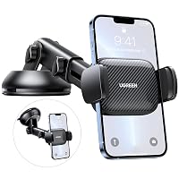 UGREEN Supporto Telefono Auto da Cruscotto, Porta Cellulare Macchina con Forte Ventosa