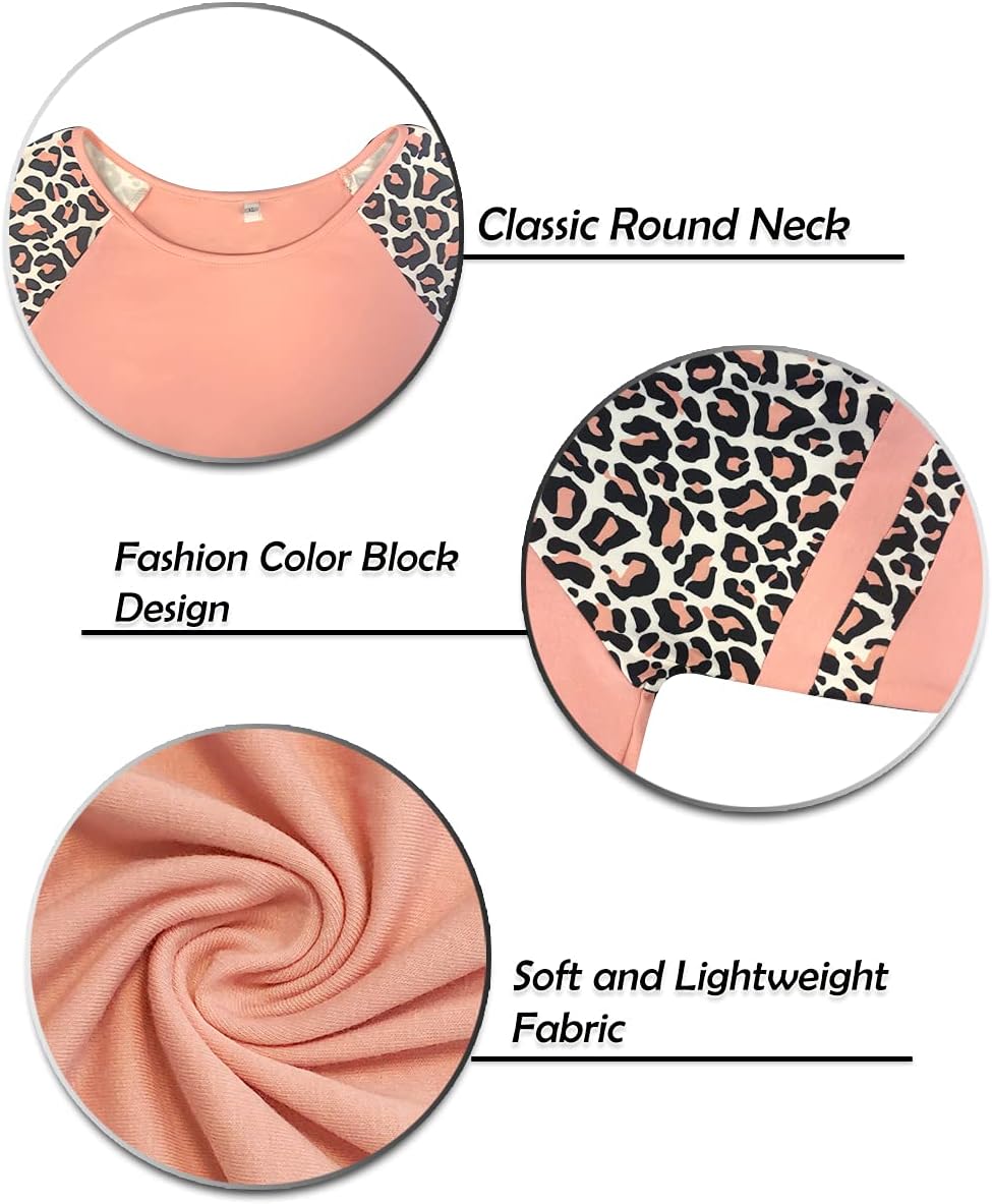 TIYOMI Plus Size Tops for Curvy Women Long Sleeve Shirts Crewneck Tunic Casual Pullover Loose Fit Basic Raglan Tshirt XL-5XL - Image 6