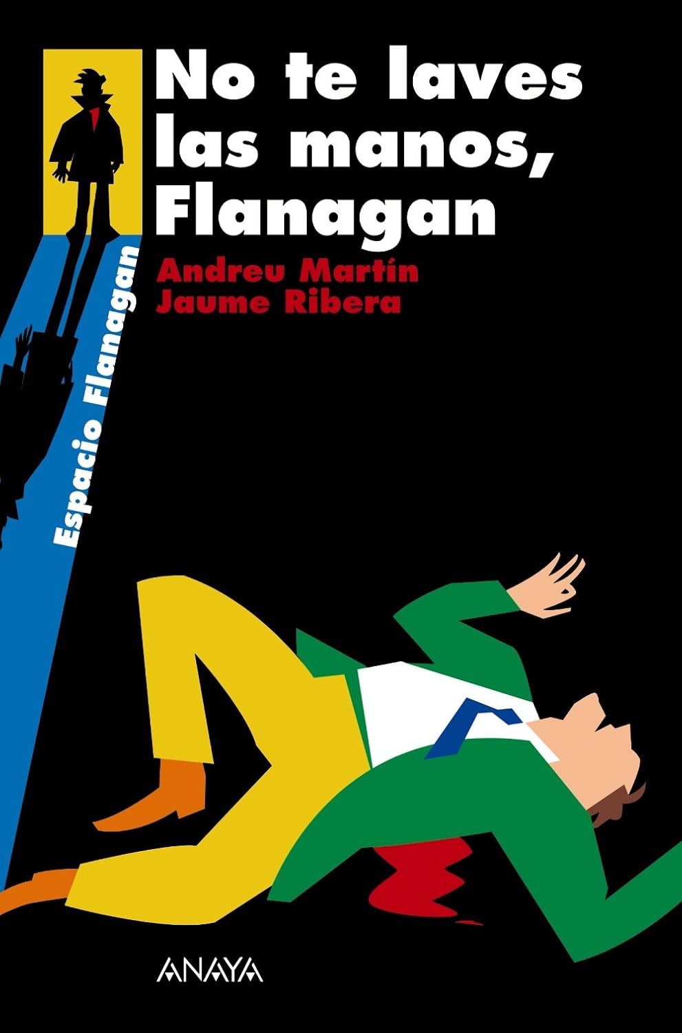Portada del libro de suspense No te laves las manos, Flanagan