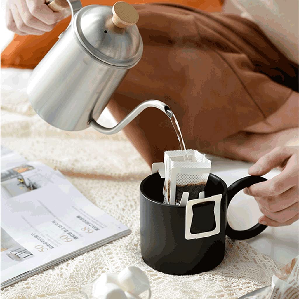 Taza de Café de Té Taza De Café Creativa Con Mango Redondo, Taza De Cerámica Con Tinta De Salpicaduras De 320ML, Taza De Café for Microondas/taza De Desayuno/taza De Bebida para té de la tarde(B)