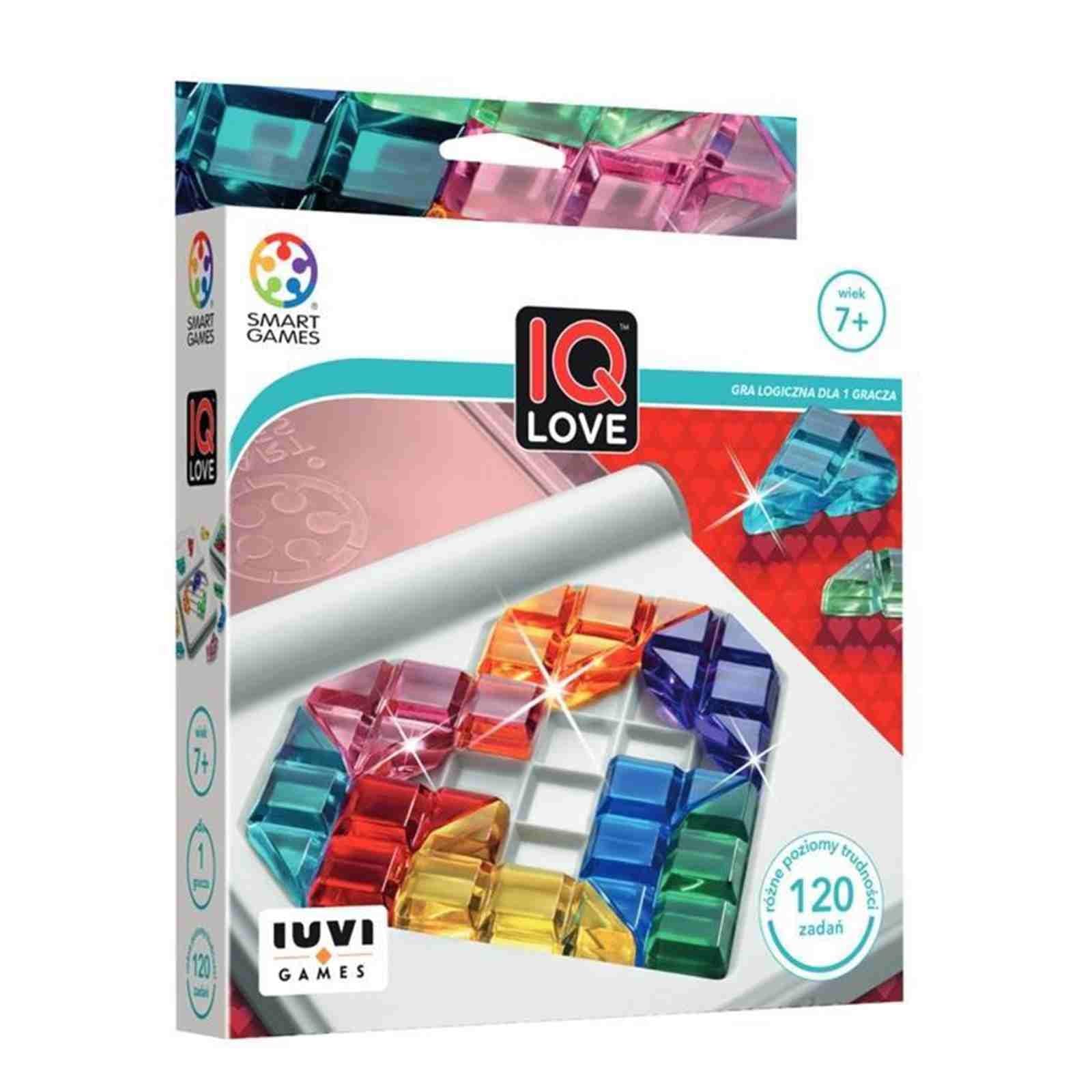 IUVI Games Mini-Reisespiel IQ Love PL 120 Herausforderungen