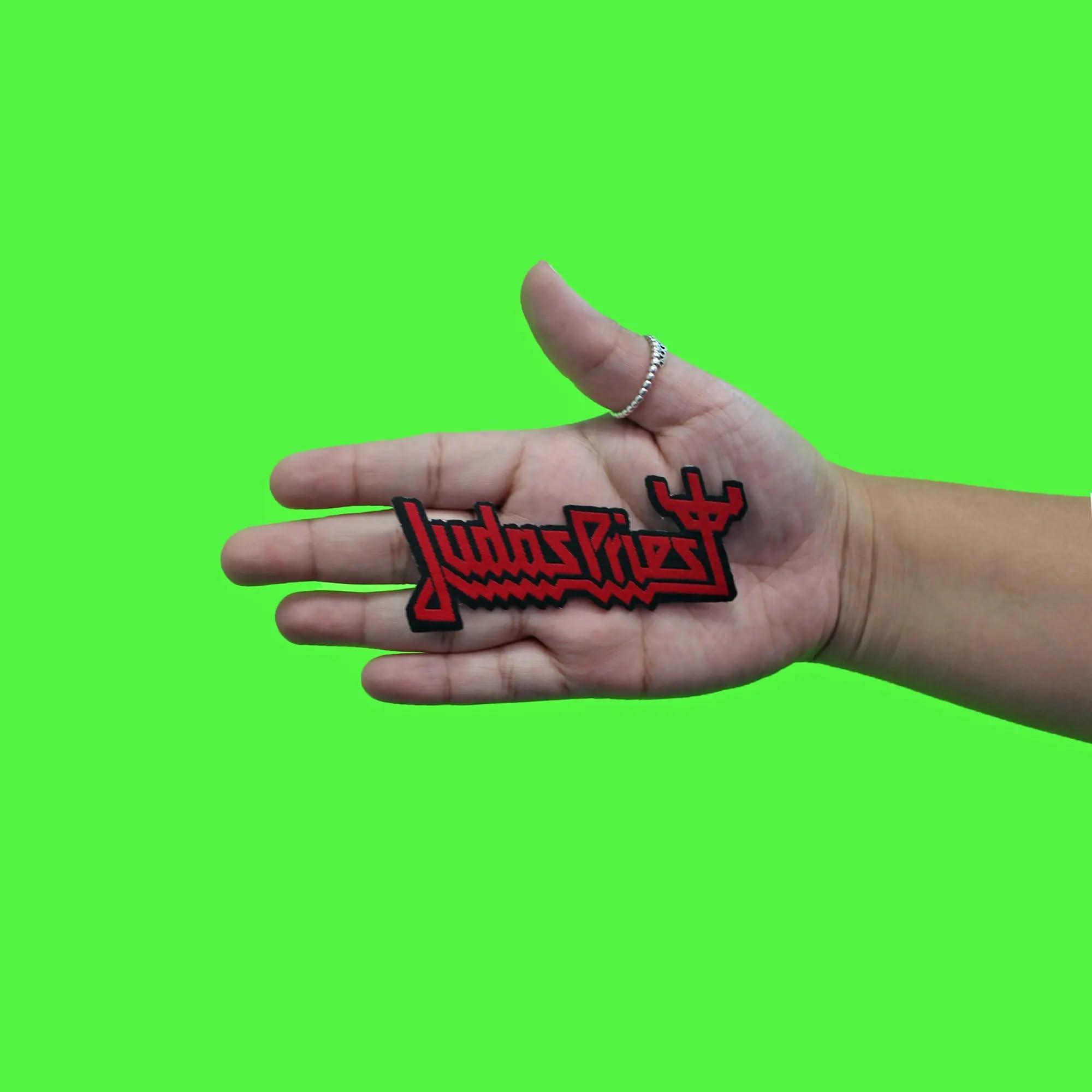 Image secondaire de Patch Tissé Judas Priest Logo Officiel Rouge - Razamataz