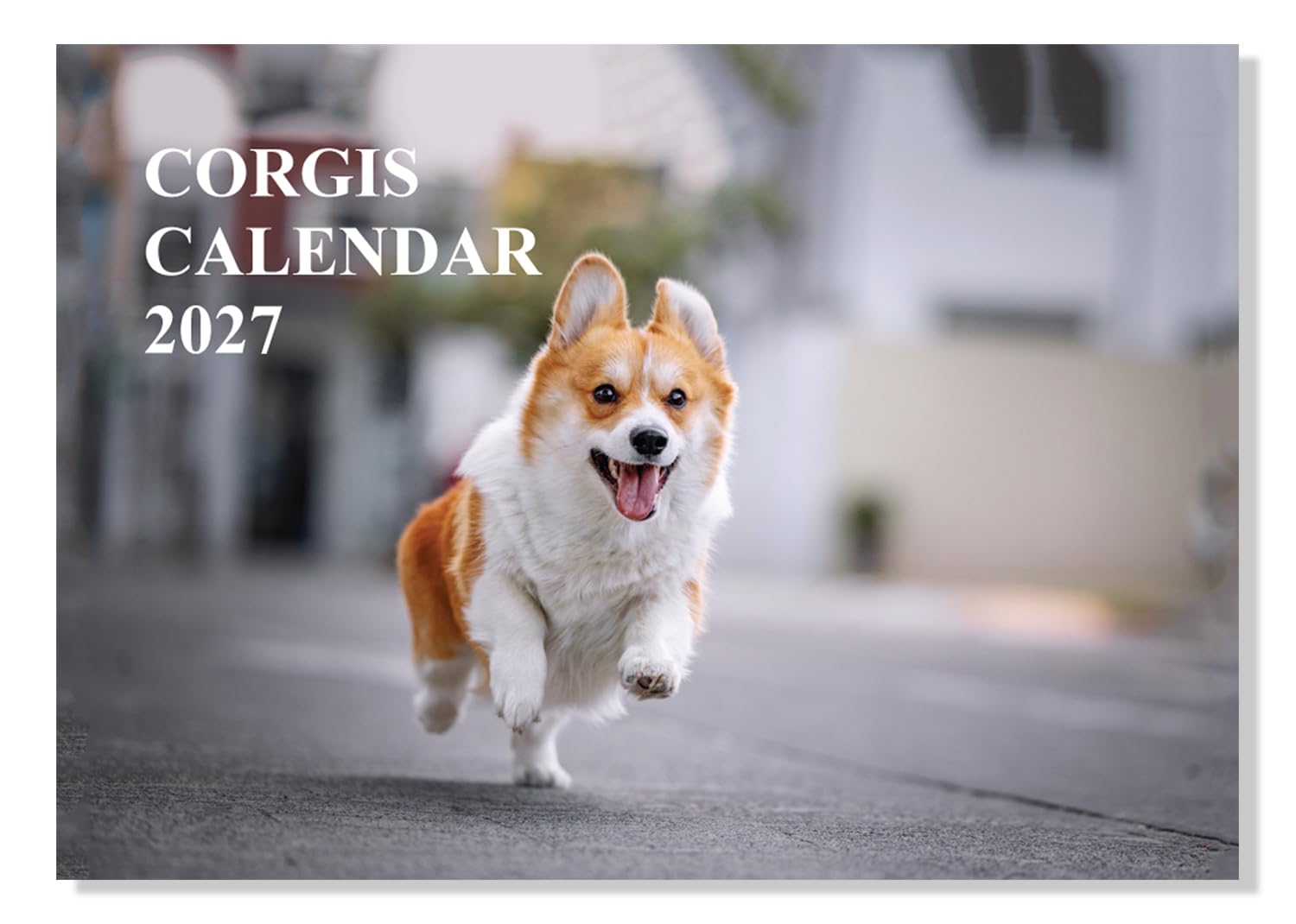 Corgi Calendar 2027 12 Month to View A4 Wall Calendar A3 When Open Corgis Calendar Papa Prints