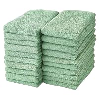 Amazon | GamachaTowel フェイスタオル同色20枚セット (アイボリー) 約