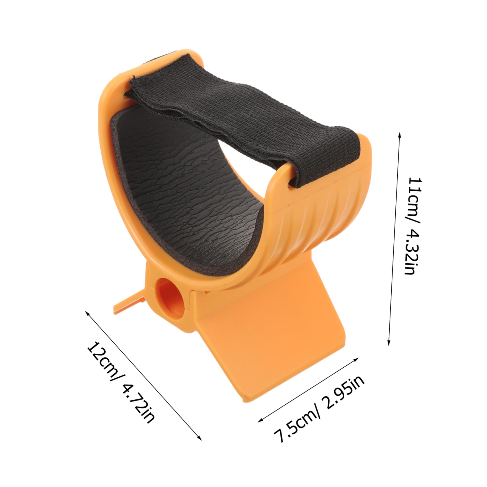 Supporto per Metal Detector Portatile Giallo, Accessorio Maneggevole