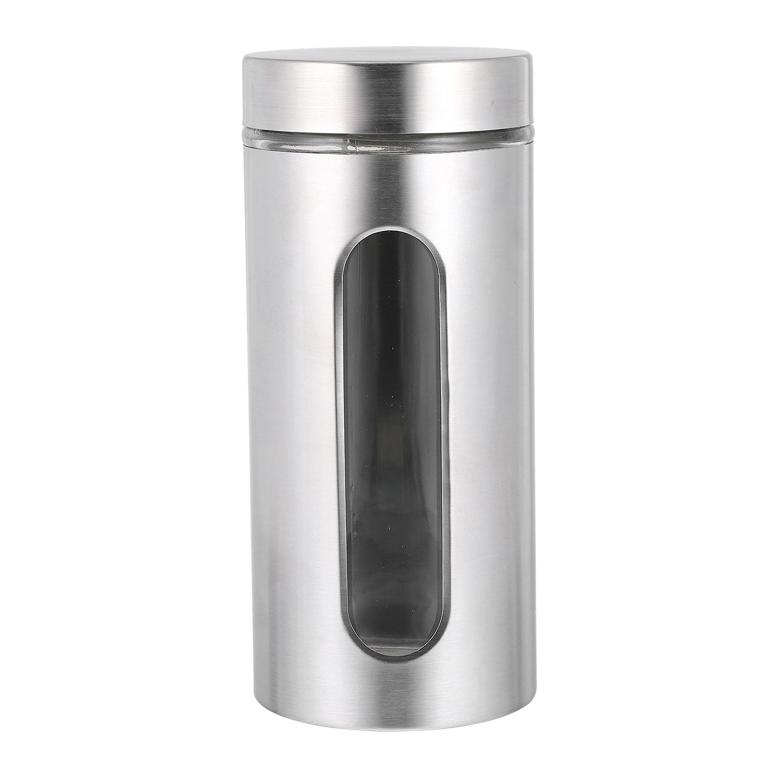Barattolo di Conservazione Sigillato in Vetro e Acciaio Inox