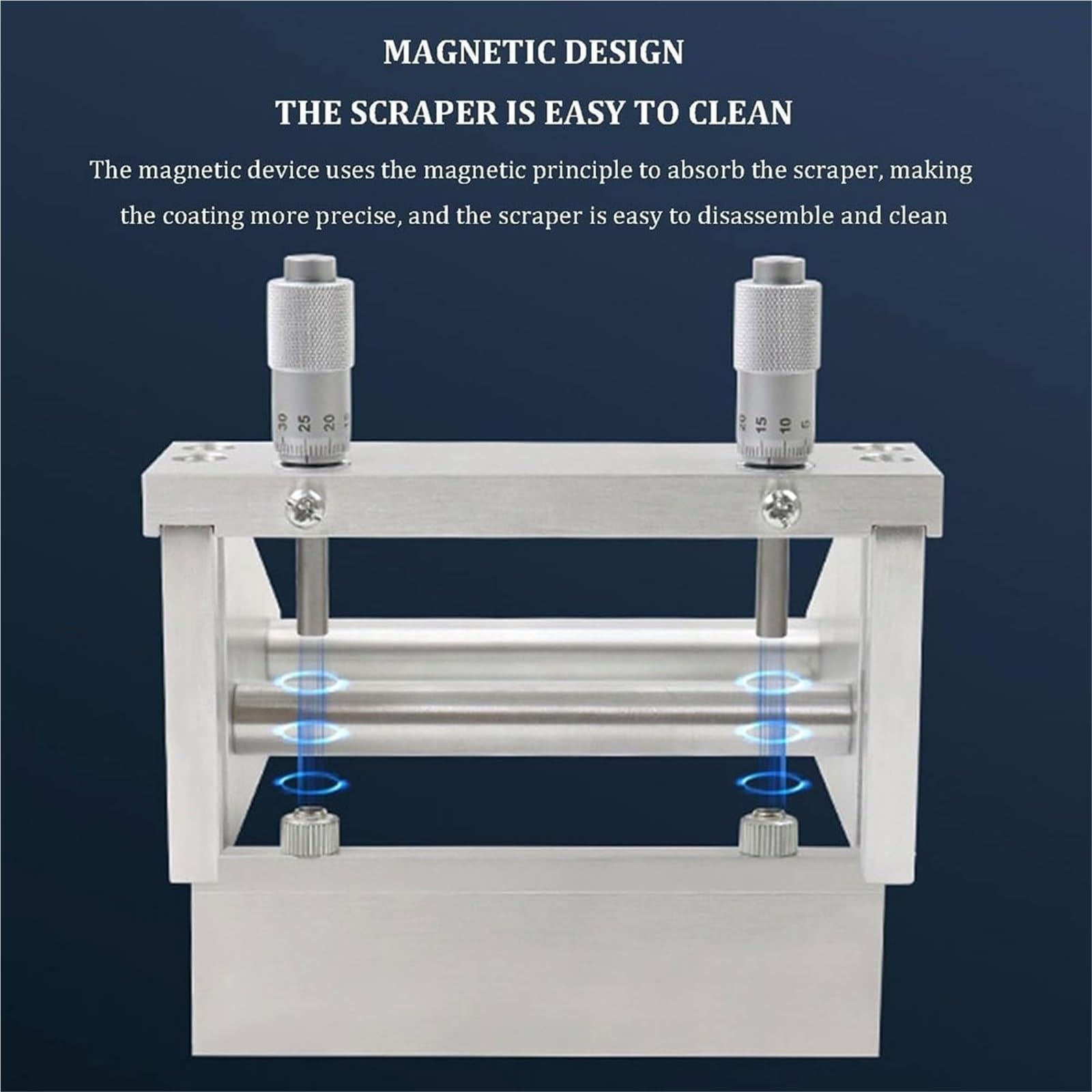 Applicatore regolabile di rivestimento di film, dispositivo di preparazione del film bagnato micrometro, macchina di rivestimento della lama del laboratorio per la valutazione dello spessore del