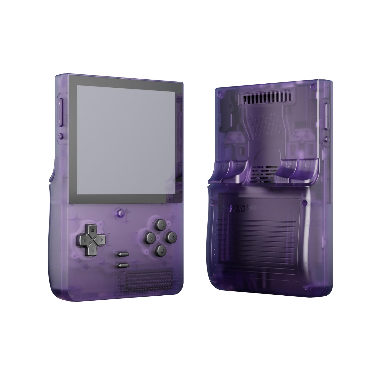 Retroid Pocket Classic Retro Handheld Game Console, 3.92" OLED Touchscreen, Portable Android Gaming Handheld with 6+128GB, 5000mah Battery, Android 14, WiFi 5 Classic Games Console (Atomic Purple)
