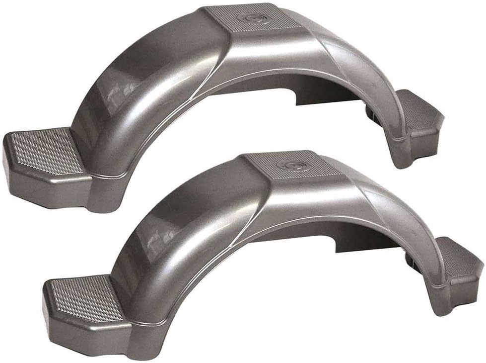 Roxom Boat Trailer Fenders Plastic. Plastic Trailer Mudguards. White, Black, Silver.