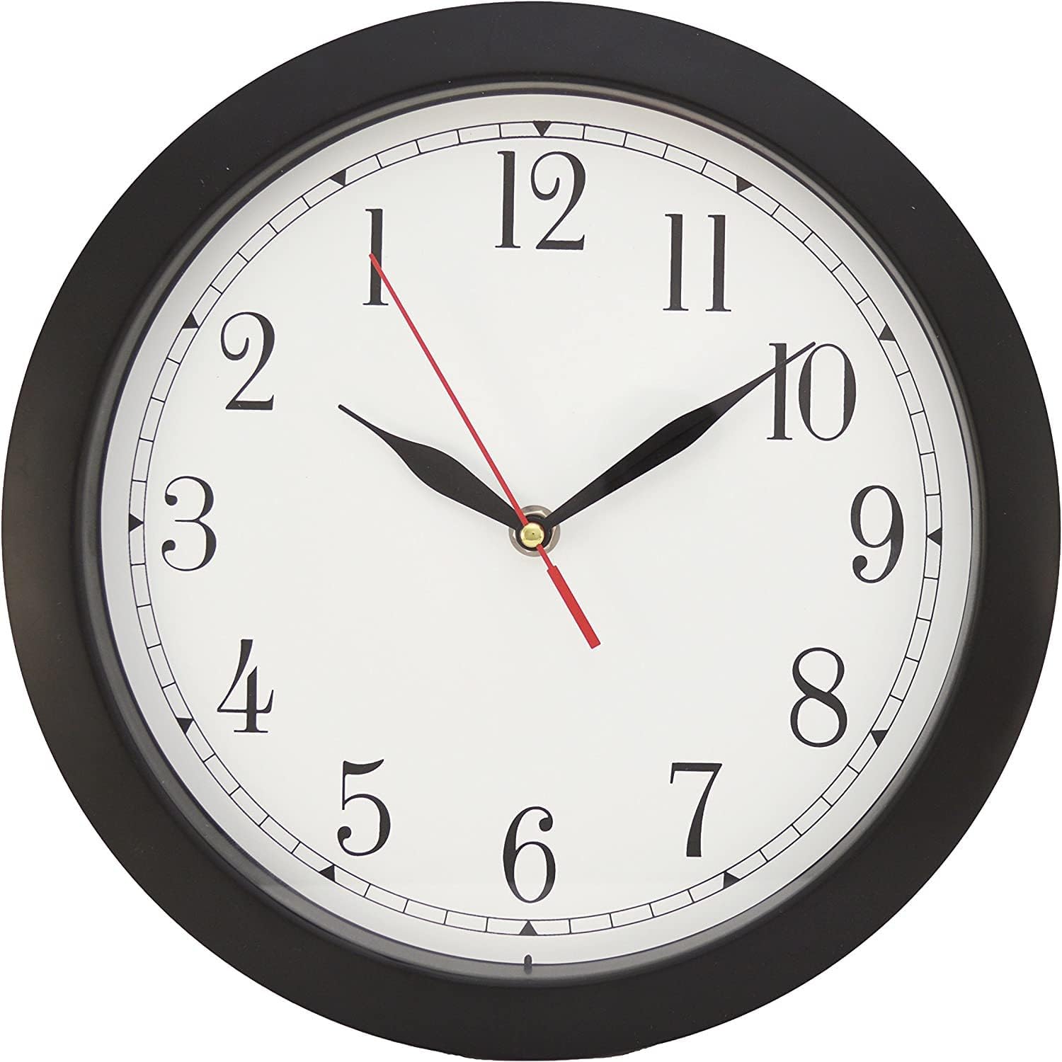 Out of the Blue Wall Clock, Black