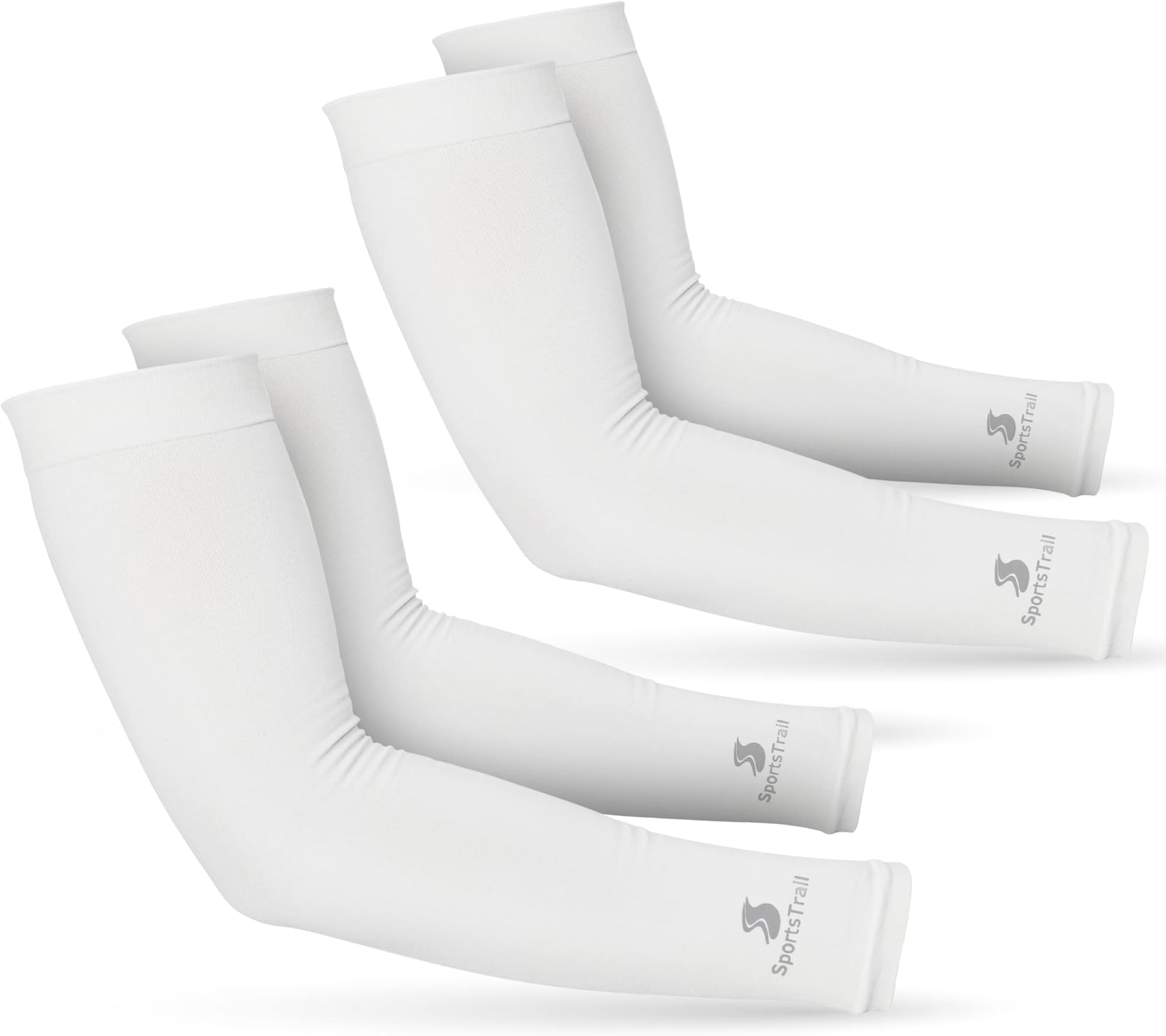SportsTrail Cooling Arm Sleeves for Men & Women – Breathable, Moisture-Wicking Arm Sleeves for Women, Men & Kids