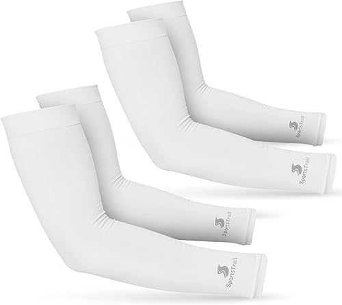 Miniatura 9 de SportsTrail Mangas Refrescantes para Brazos para Hombres y Mujeres – Transpirables, Protección Solar UV, Mangas Deportivas para Brazos para Mujeres