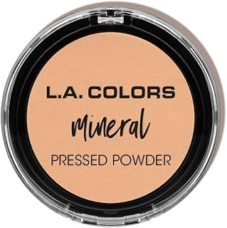 L.A. COLORS Polvo prensado mineral, Cremoso N...