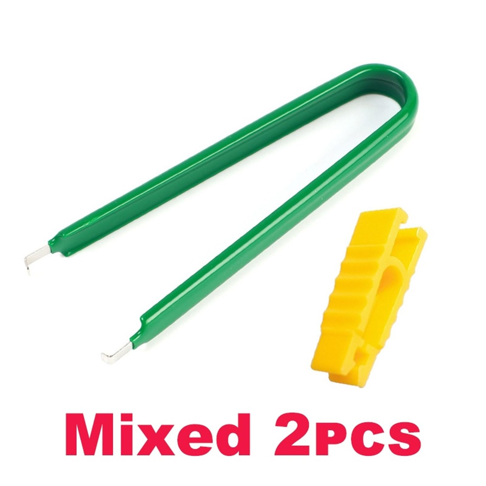 Estrattore per fusibili auto DIP IC Chip estrattore strumento di rimozione 2 in 1 kit di riparazione (misto 2 pezzi)