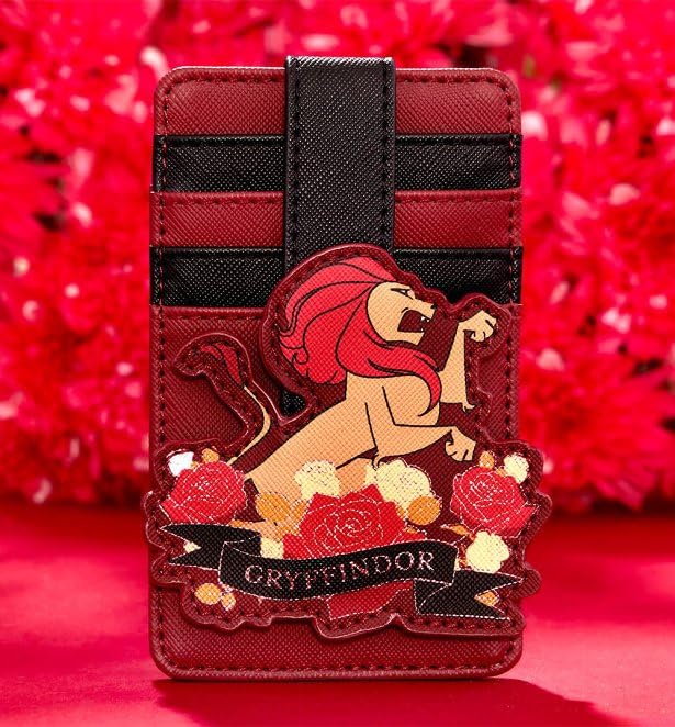 Image of Loungefly WB Harry Potter Gryffindor House Tattoo Card Holder
