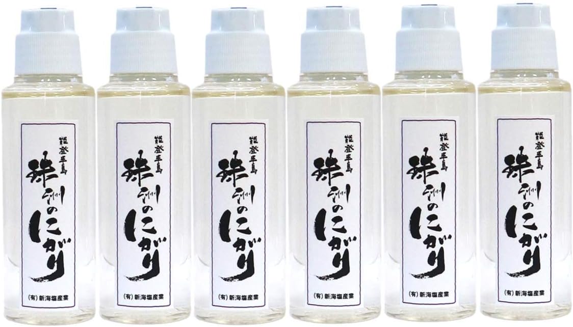 新海塩産業 能登半島珠洲のにがり 100ml 6個 Faz Co Zm