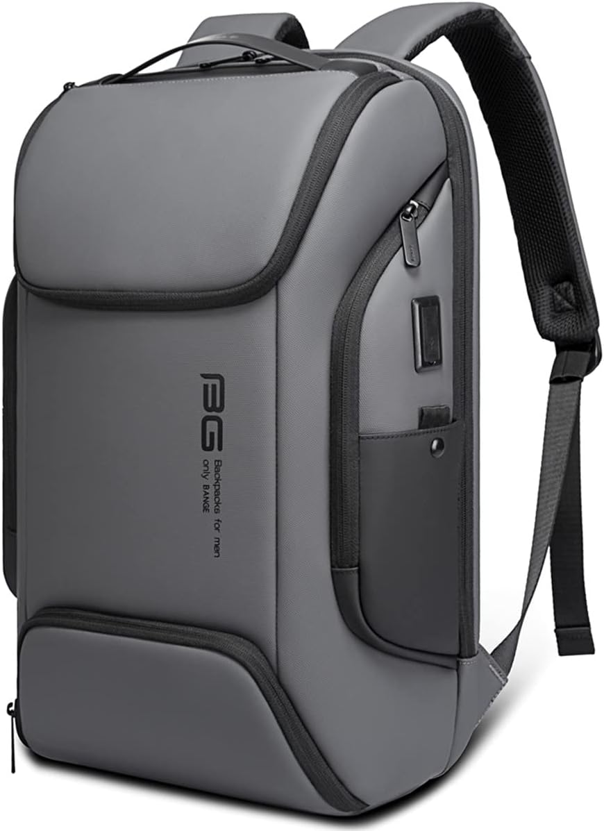 BANGE Mochila Masculina Executiva Impermeável para Notebooks de Até 15.6 Polegadas Premium com Capacidade de 30 Litros Bange Premium Backpack