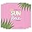 FACETORY K Beauty Face Mask Skin Care - SUN BAE SOOTHING Sheet Mask with Aloe & Shea Butter | After Sun Care, Soothe & Restore (5 Pack)