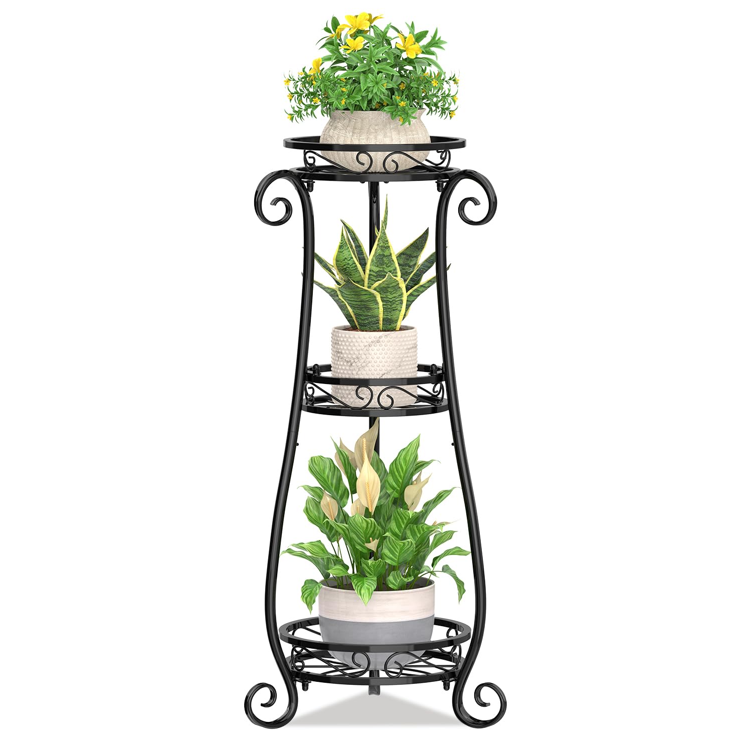 KMOTASUO 3 Tier Plant Stand