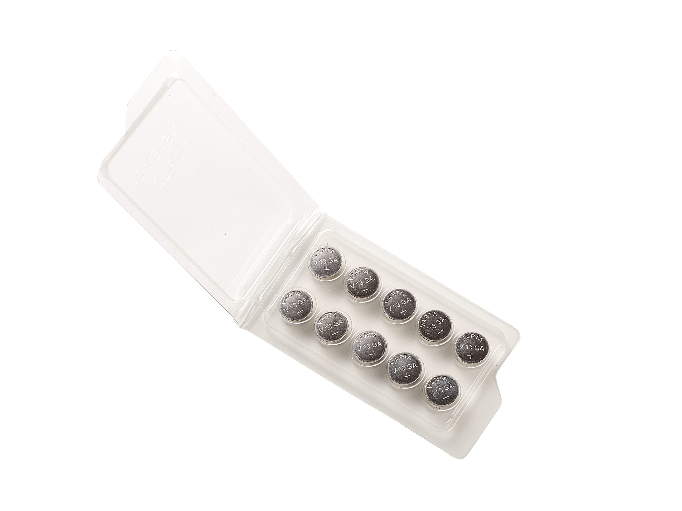 10x Varta Knopfzelle Electronics V 13 GA / A76 / LR 44 Alkaline 15 V 1er Blister