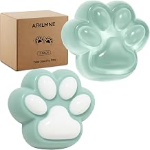2-Pack Taba Squishy Fidget Toys, Cat Paw Squishies Squeeze Toys for Adults