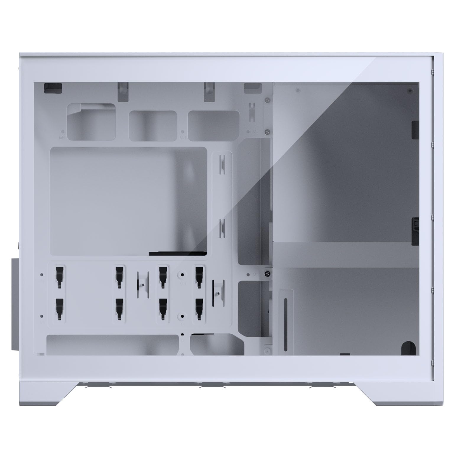 Phanteks XT M3 Caja PC Mini Torre Blanco - Caja Micro-ATX Compacta con Vidrio Templado, Soporte para Radiador de 360 mm y Tarjetas Gráficas de 430 mm - Sin Ventilador