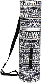 Tubayia Bolsa de deporte para mujer, para yoga, pilates, con cremallera, color blanco nórdico