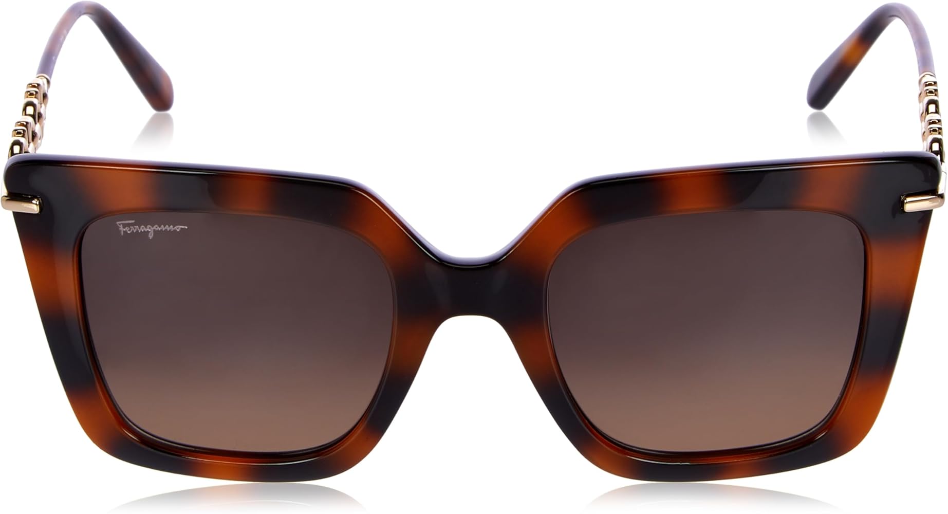 Amazon.com: FERRAGAMO Sunglasses SF 1041 S 238 Classic Havana