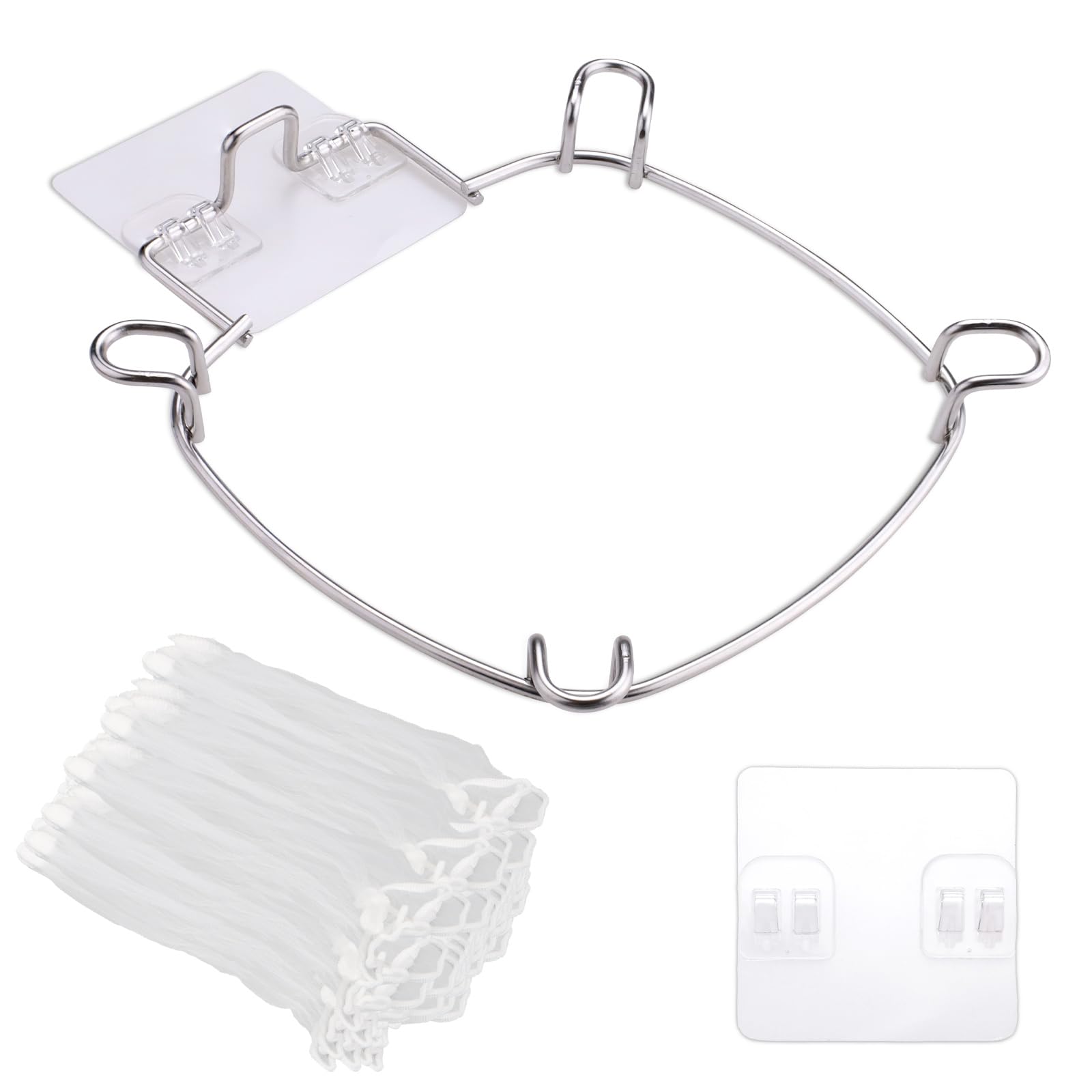 Récupérateur de déchets d'évier en inox pour cuisiner et nettoyer sans stress