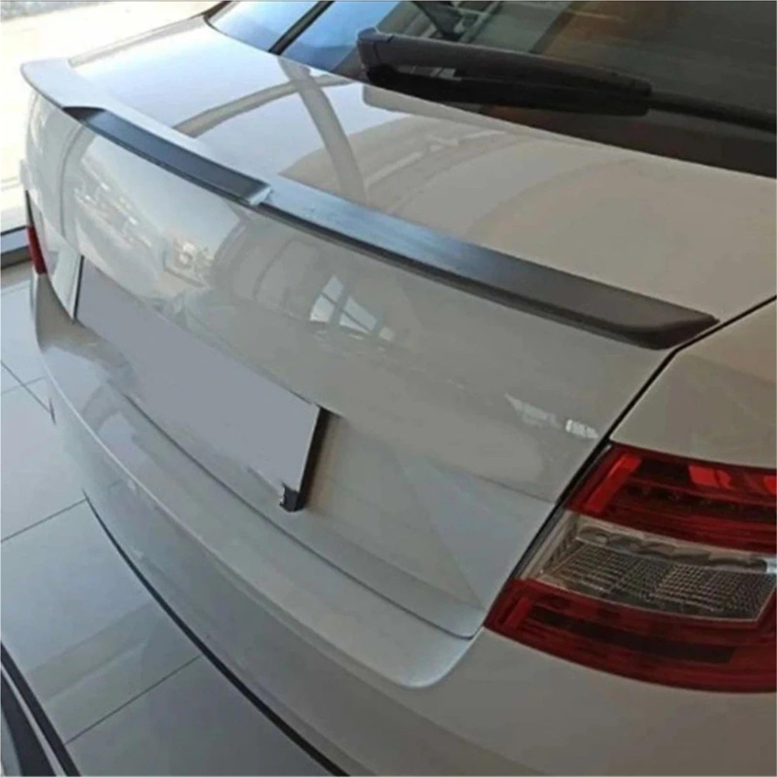 Dla Skoda Dla Octavia 2015-2017 Spoiler Bagażnika Lotka Tylny Skrzydło Na Klapie Spojler Tylny Trunk Wing