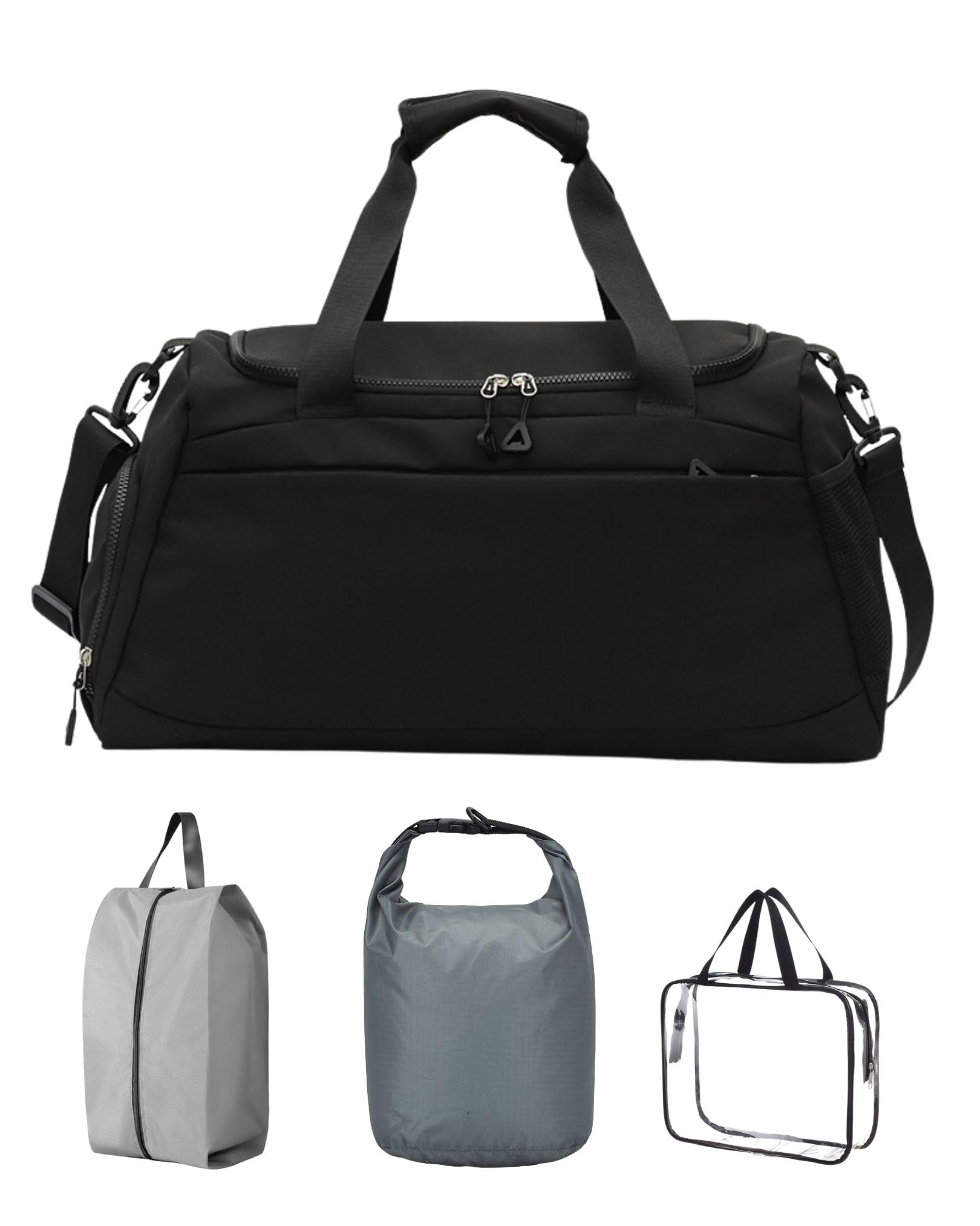 【未使用】ディスピッチ　ジムバッグ　シューズ収納付　ショルダー　ボストン Amazon | ジムバッグ メンズ ボストンバッグ 30L サブバッグ3点セット