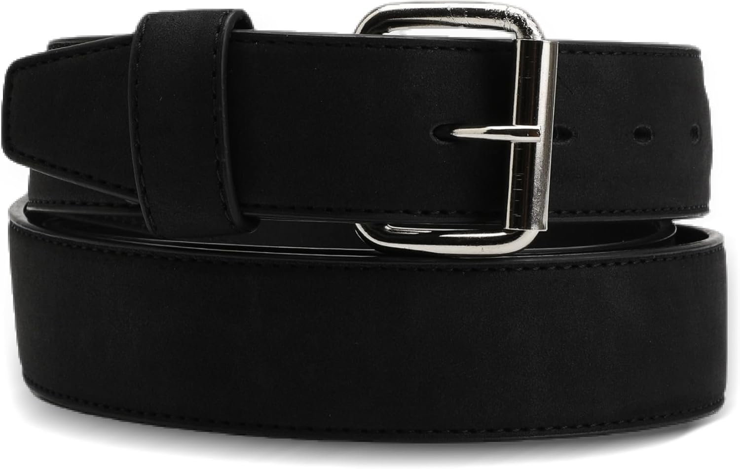 Men's Belt Big & Tall 56"-80" Genuine Leather Belt Reinforced Strap Casual Work Jean Extra Long Belts - Image 2