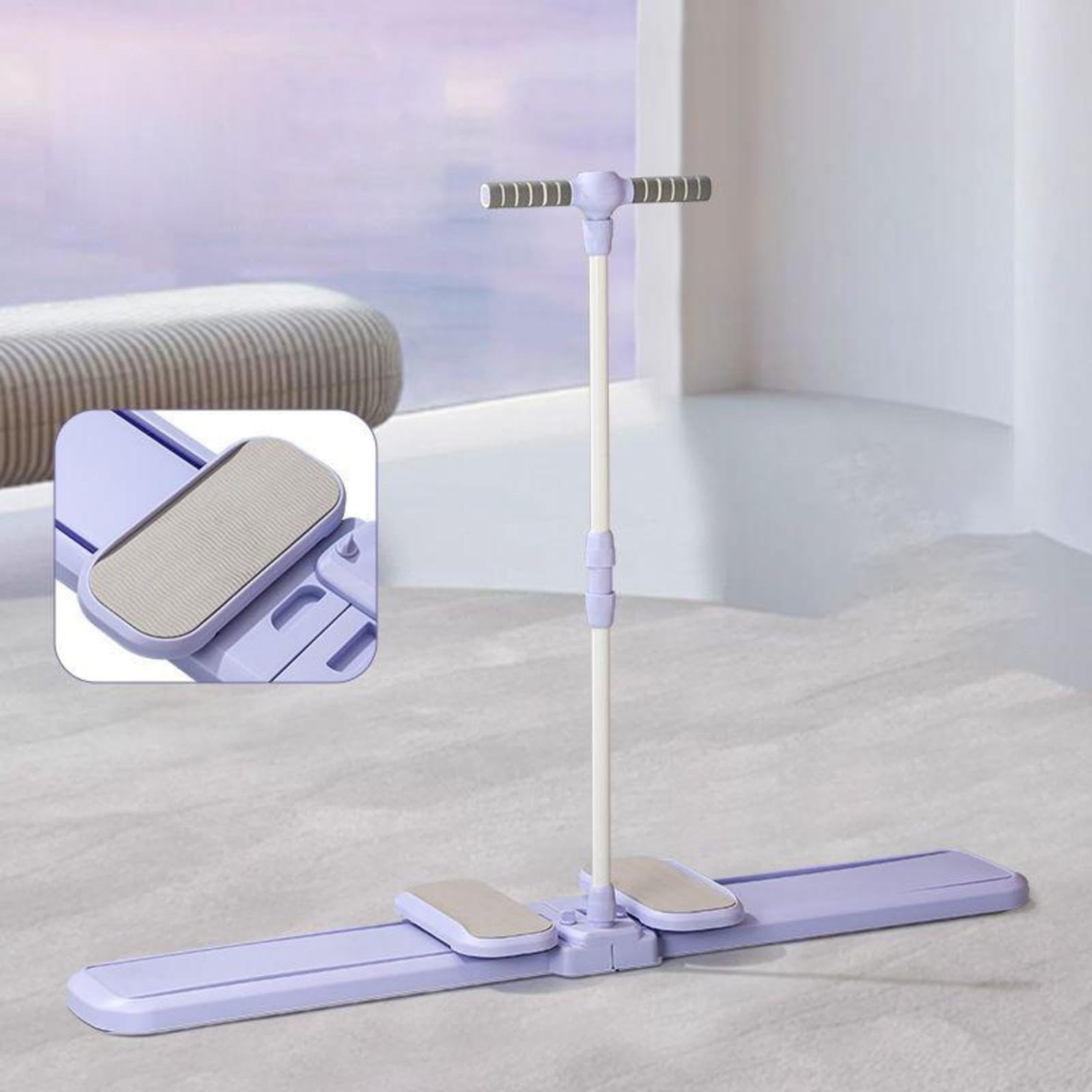 Máquina de Ejercicio para el Entrenamiento de Esquí Equipo De Fitness | Máquina de Esquí Plegable para Ejercicio para Mujeres, Entrenamiento de Glúteos en el