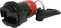 Vista 6 de Buceo Regulador Magnético Pulpo Manguera Soporte Clip (Rojo)