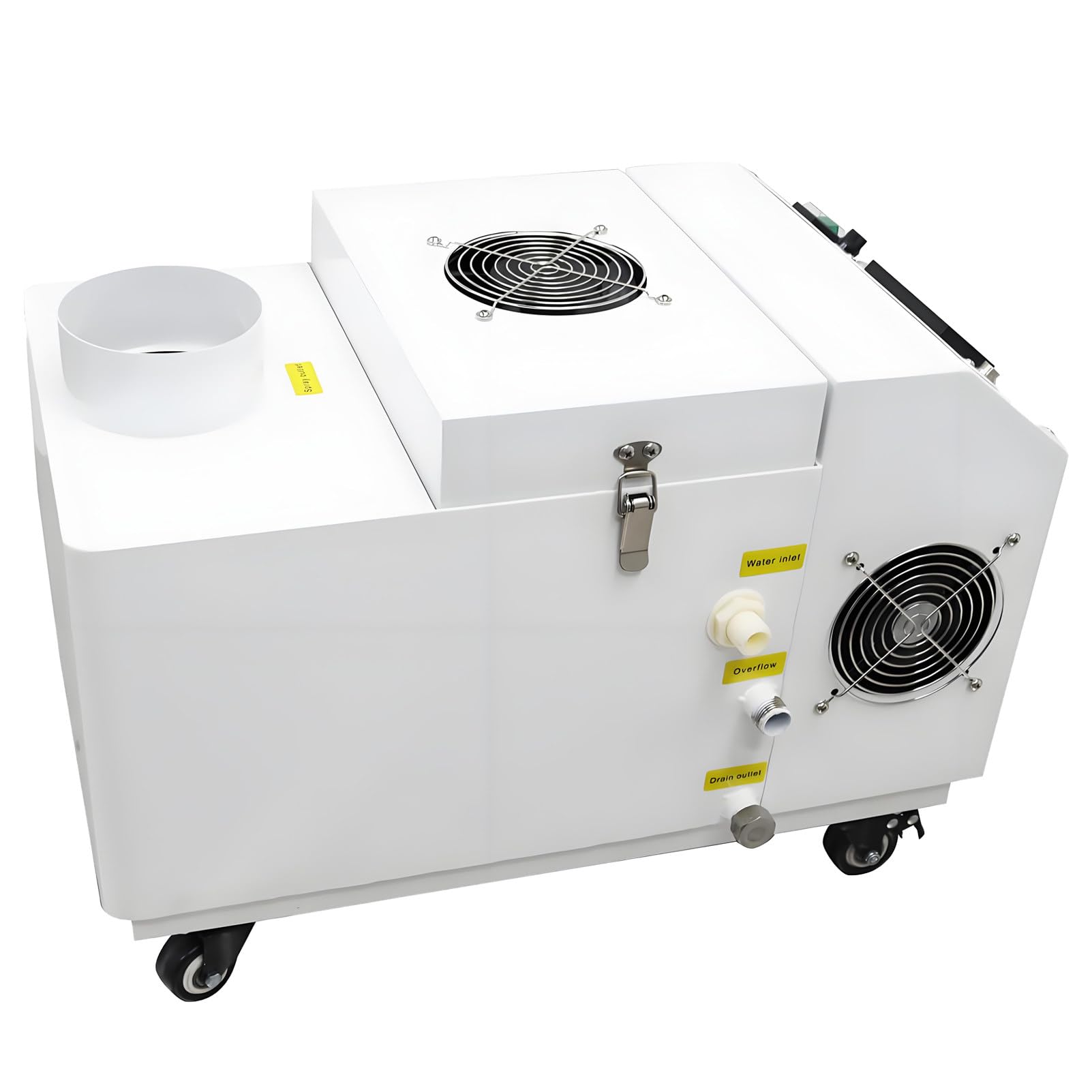 Przemysłowy nawilżacz ultradźwiękowy 9 kg/h z higrostatem i zdalnym czujnikiem – komercyjny generator chłodnej mgiełki do dużych pomieszczeń, świeżość owoców i warzyw 9A-220V
