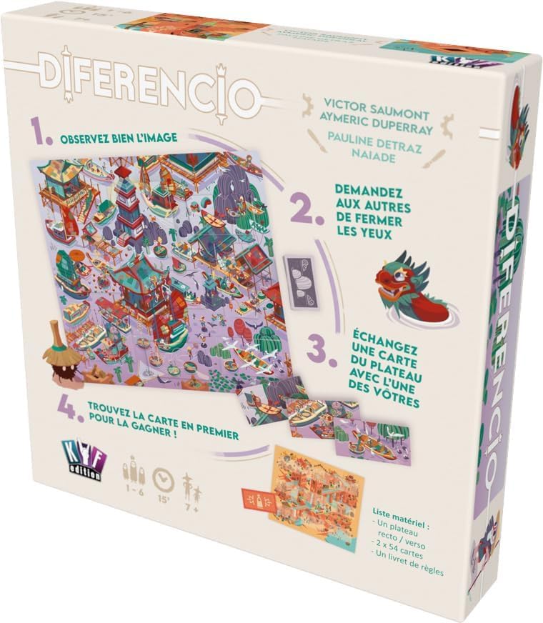 Asmodee KYF Edition Diferencio - Board games